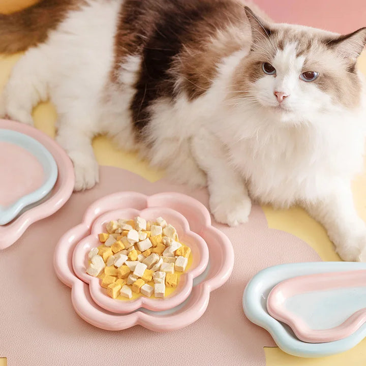 Cat Ceramic Food Bowl