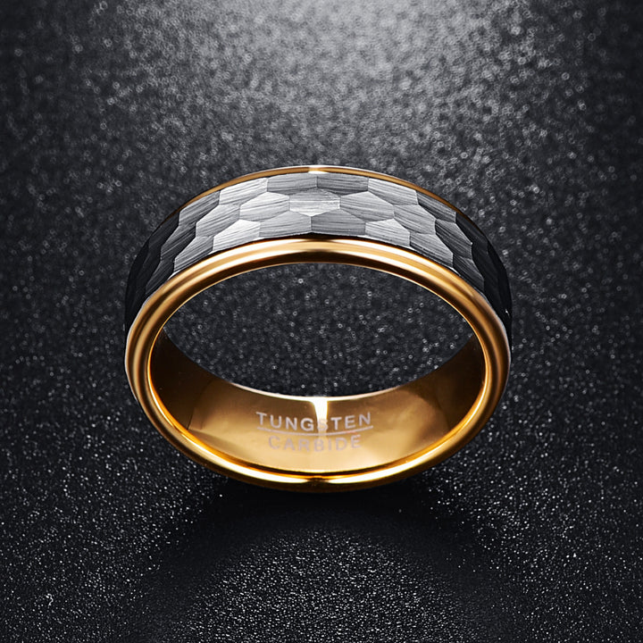 Fashion Personality Tungsten Steel Ring