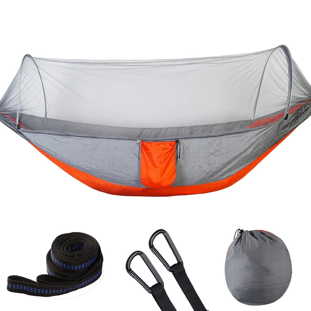 Portable Camping Hammock with Mosquito Net