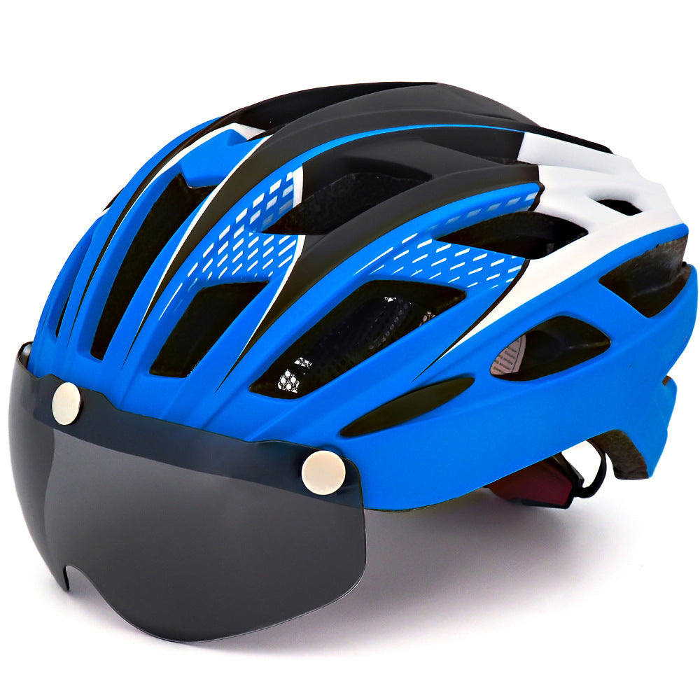 Bicycle Helmet Goggles Integrated Riding Helmet Equipment