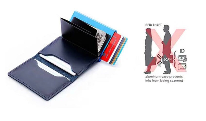 Anti-theft card set wallet