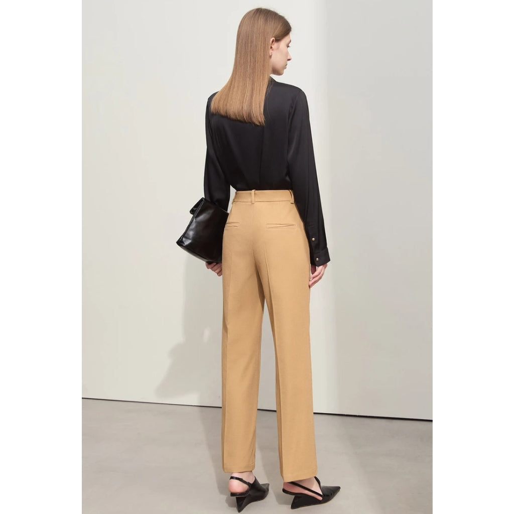 Autumn Women’s Straight Casual Ankle-Length Trousers