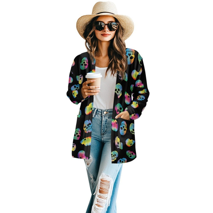 Spring And Autumn Long Sleeve Cardigan Jacket