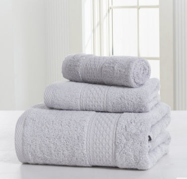 Cotton soft double-sided thickening towel skin-friendly bath towel beauty salon bathrobe bath towel set