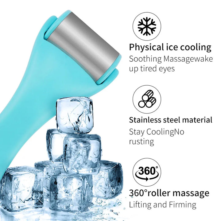 Stainless Steel Cooling Face Roller - Firm & Lift Your Skin