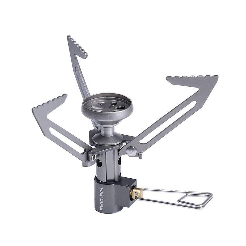 Titanium Ultralight Mini Gas Stove for Camping & Outdoor Activities