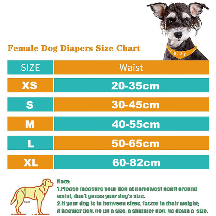 Washable Female Dog Diapers