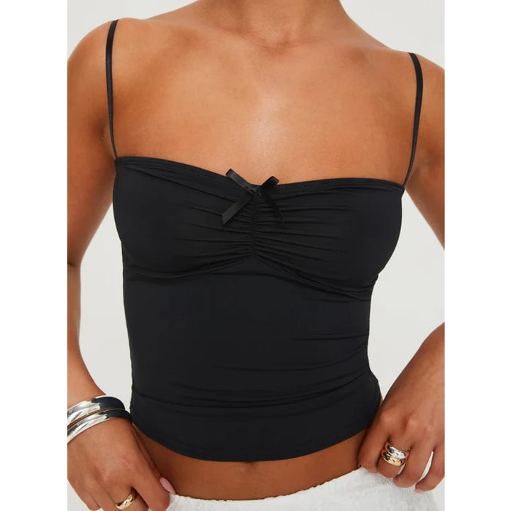 Summer Backless Crop Top