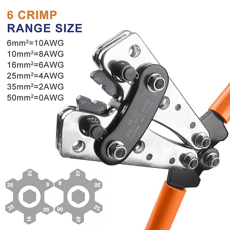 Hex Crimp Tool for Tube Terminals