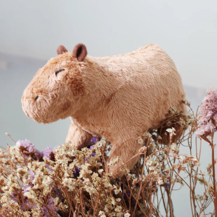 Adorable 18cm Capybara Plush Toy - Perfect Christmas Gift for Kids!