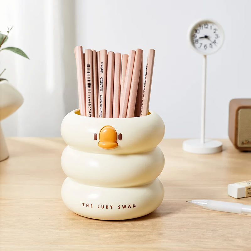 Adorable Cartoon Large Capacity Pen Holder