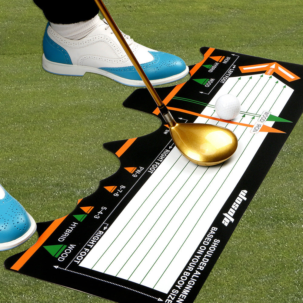 Golf Beginner Swing Standing Posture Auxiliary Pad