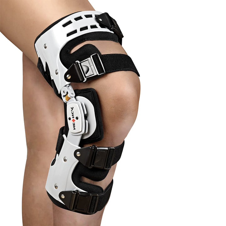 Adjustable ROM Knee Brace Hinged Stabilizer