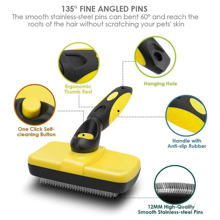 Self-Cleaning Pet Brush