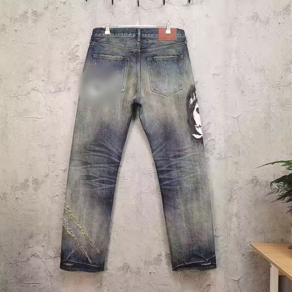 Straight Jeans Men's Niche Design