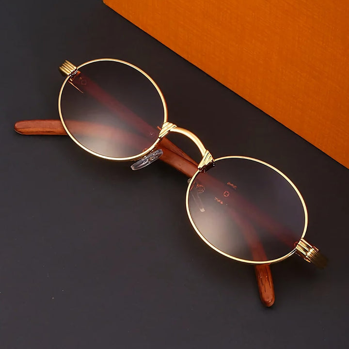 Vintage Oval Sunglasses