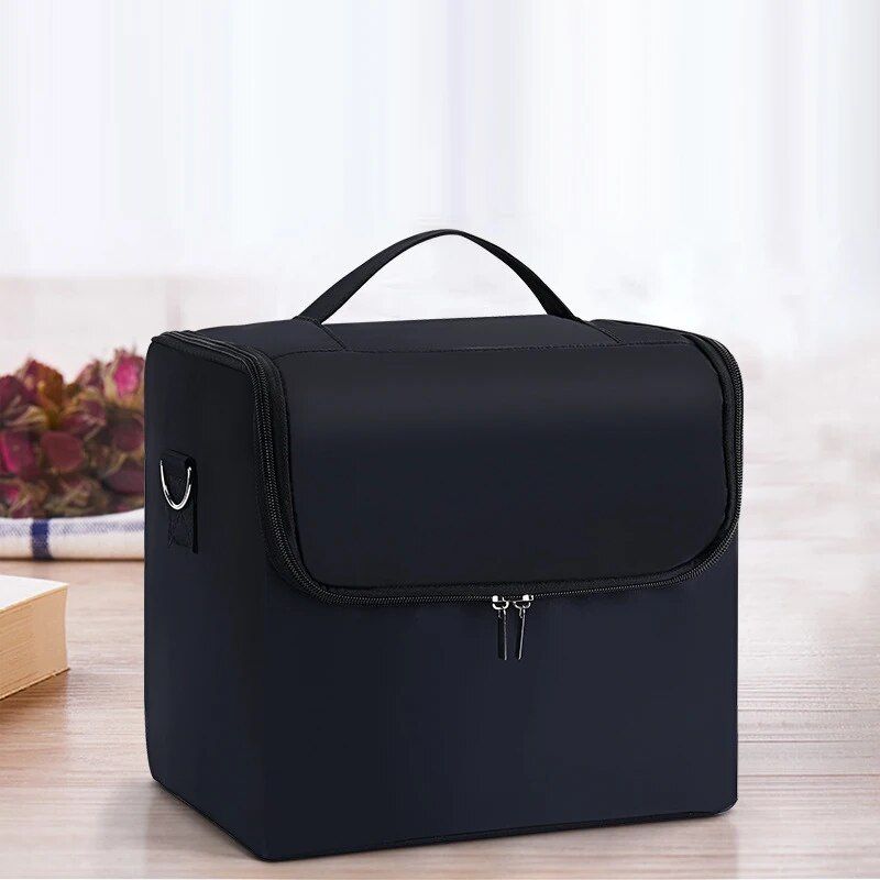 Large Capacity Multilayer Cosmetic Organizer Bag for Beauty Essentials