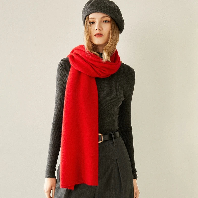 Luxury Winter Cashmere Scarf for Women