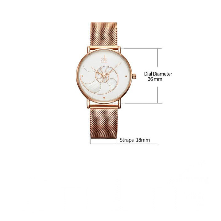 Ladies Quartz Watch Ladies Mesh Bracelet