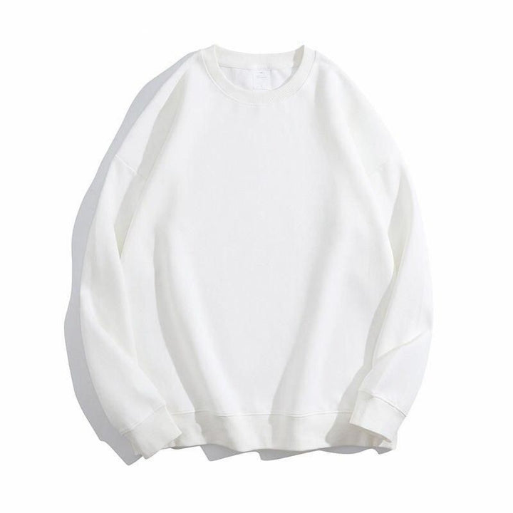 Casual O-Neck Cotton Sweatshirt for Women