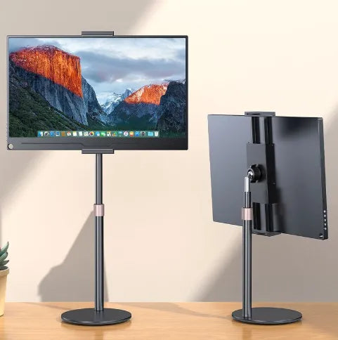 Adjustable Rotating Portable Monitor Stand - Enhance Your Work Setup!