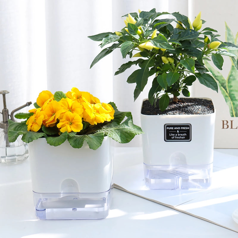 Reusable Self-Watering Flowerpot