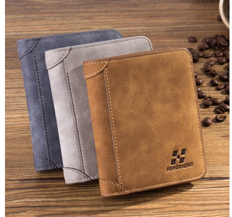 Men's short wallet