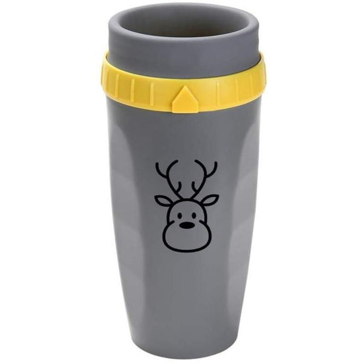 Twist & Sip Travel Mug: Non-Spill, Straw-Enabled, Double-Walled Portable Cup