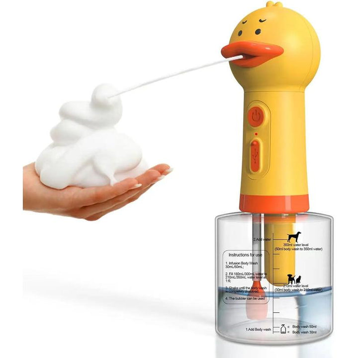 Yellow Duck Automatic Pet Foam Dispenser