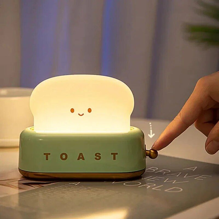 Charming Toaster Cartoon LED Night Light