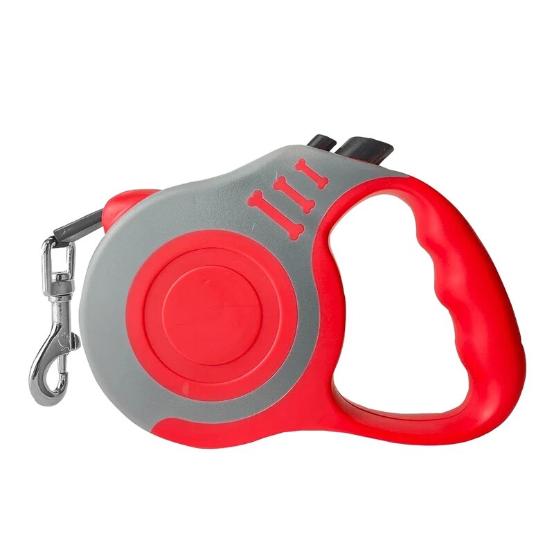 Retractable Nylon Dog Leash: Durable, Automatic, and Stylish