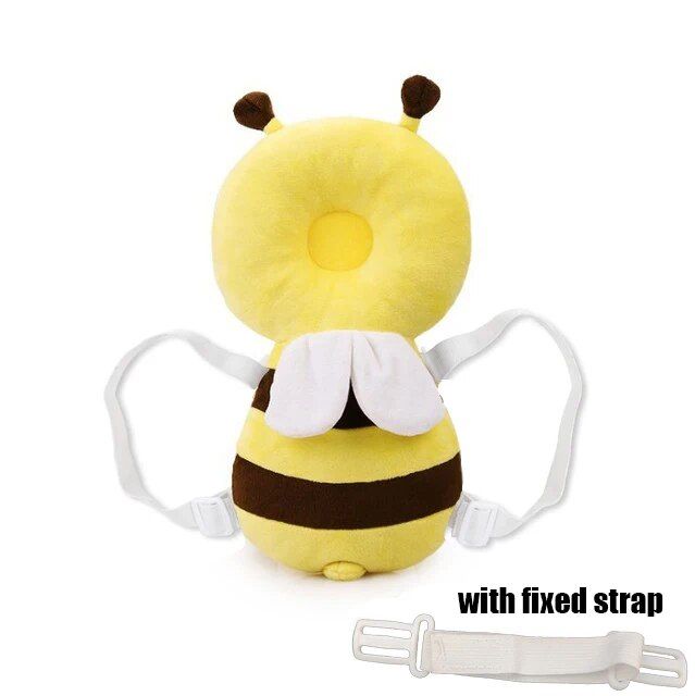 Cartoon Bee Baby Head Back Protector