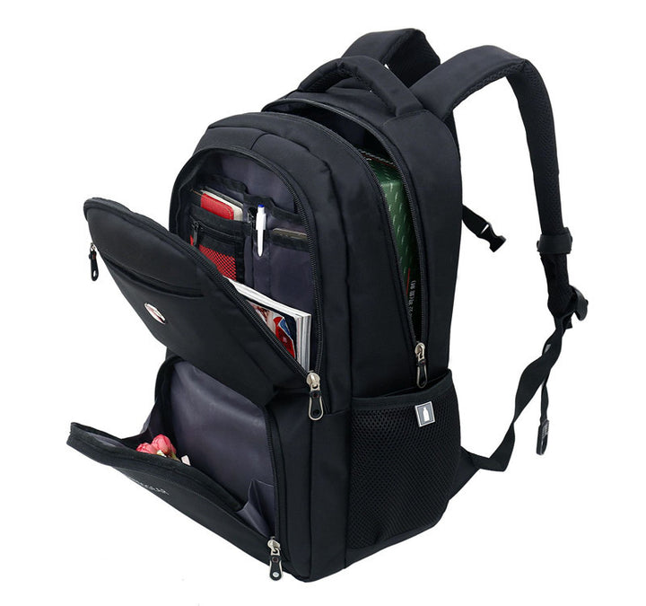 Multifunctional charging backpack