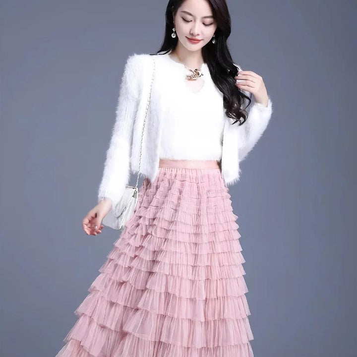 Elegant Summer Tulle Skirt