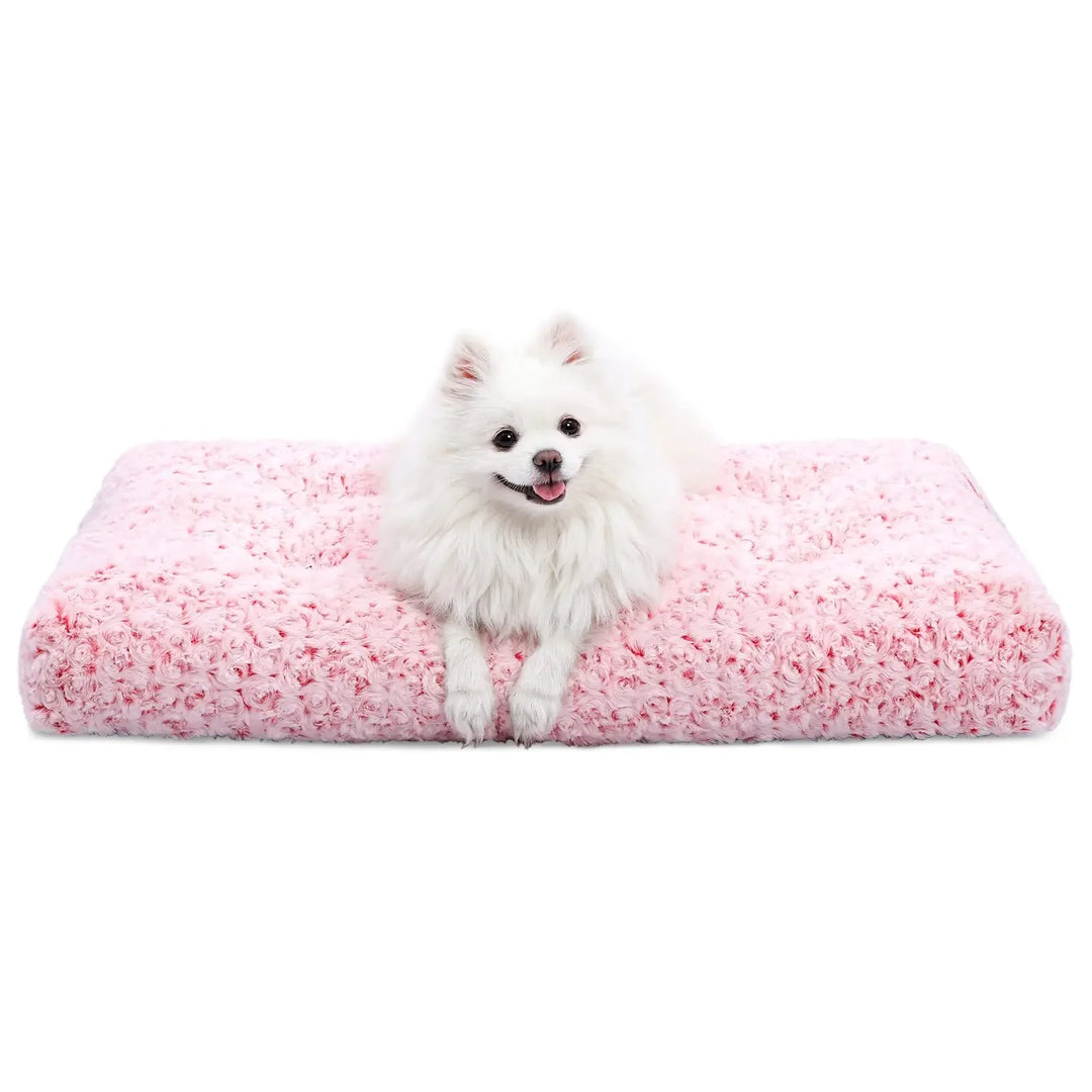 Washable Deluxe Plush Dog Bed