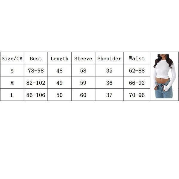 Women's Fall Casual Slim Fit Crop Top