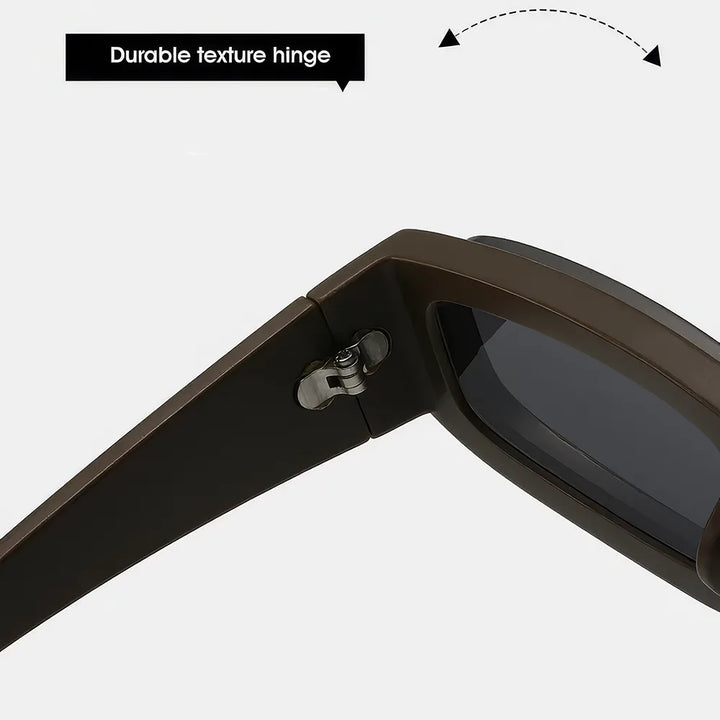 Rectangle Punk Sunglasses