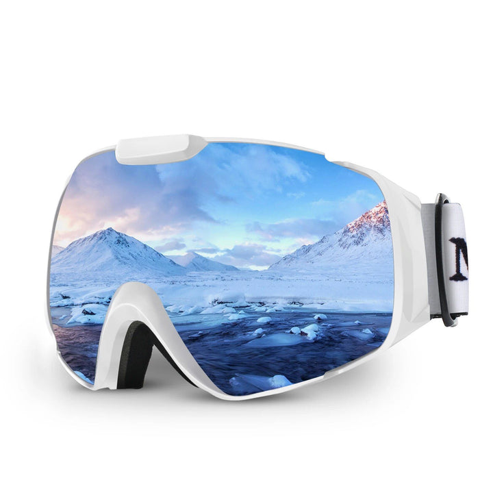 Multi-Purpose OTG Ski Goggles with Anti-Fog, UV Protection & Helmet Compatibility