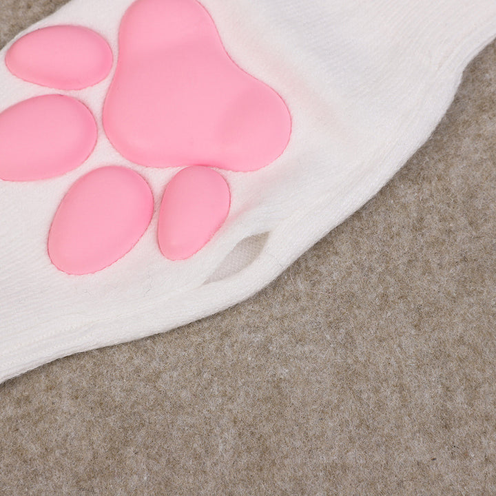 3D Silicone Cat Paw Pads Gloves