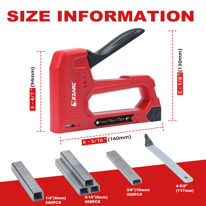 Light Duty Hand Staple Gun Kit