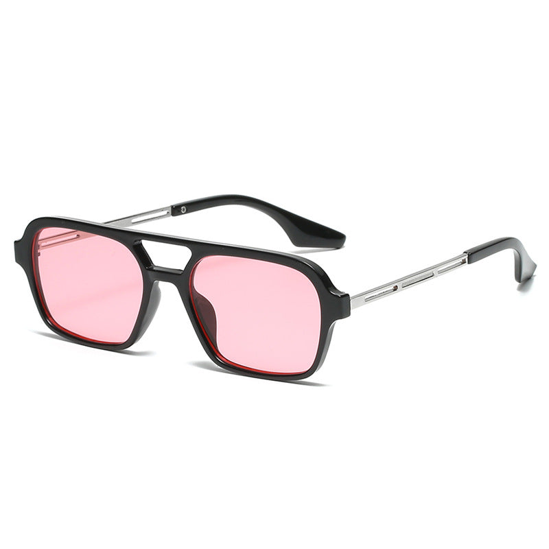 Trending Retro Double Bridge Sunglasses