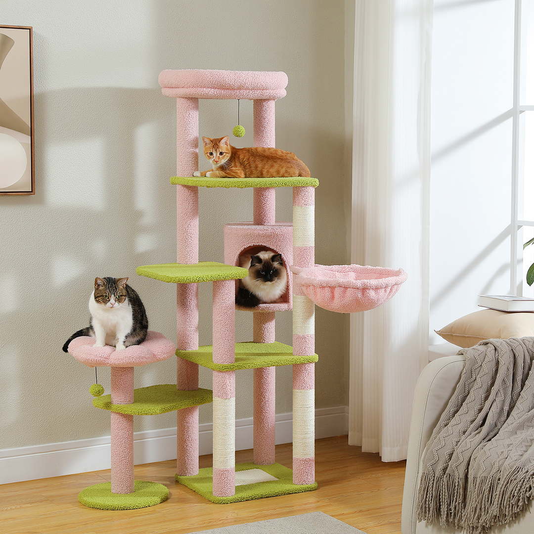 150 CM Large Cactus Cat Tree Tower