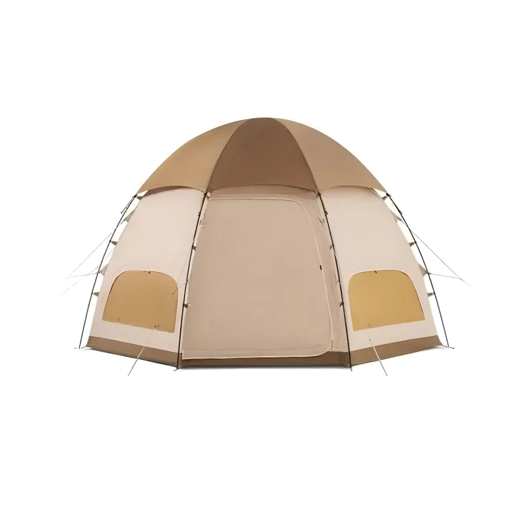 Octagonal Multi-Window Ventilation Mushroom Camping Tent