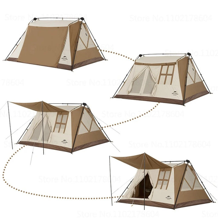 Automatic A-Type Outdoor Camping Tent