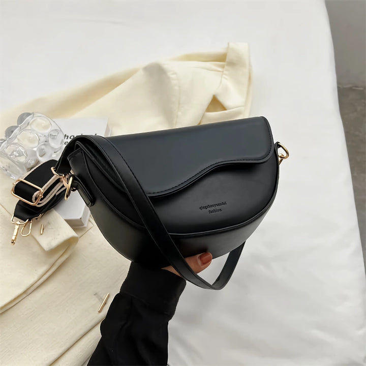 Summer Chic Leather Chain Shoulder Crossbody Bag for Women