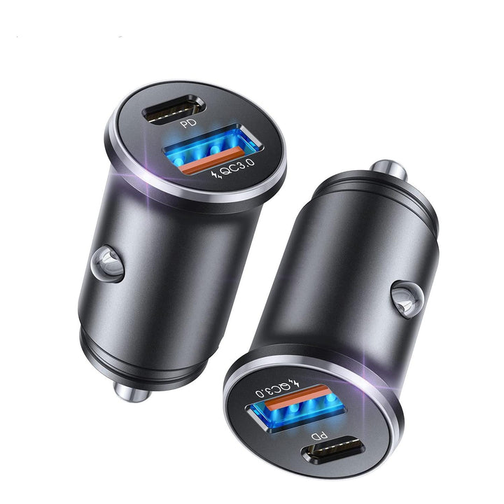 100W/200W Fast Charging Car Charger with USB Type C and QC3.0