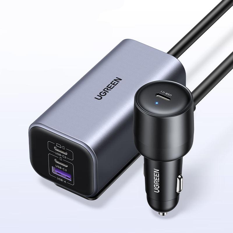 130W Fast Charging UGREEN Car Charger