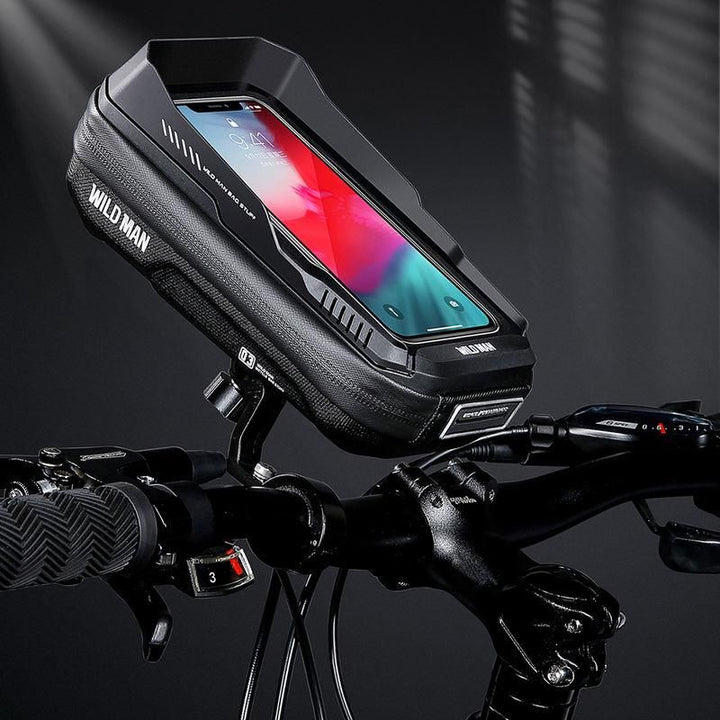 Handlebar Phone Holder Bag with Touch Screen