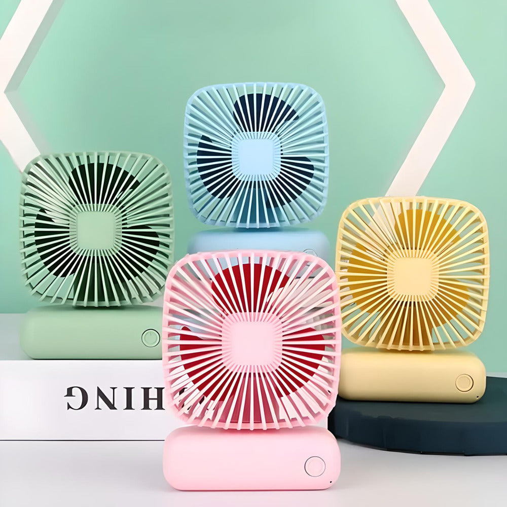 Portable USB Rechargeable Mini Handheld Fan