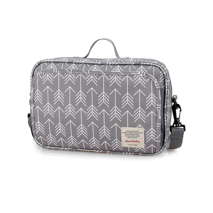 Multifunctional Waterproof Diaper Bag Organizer with Stylish Patterns